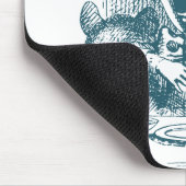 Mad Hatter Tea Party Muismat (Hoek)