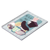 Mad Hatter Tea Party Notitieboek (Linkerzijde)