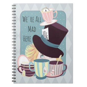 Mad Hatter Tea Party Notitieboek