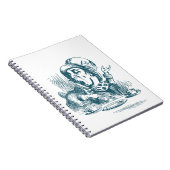 Mad Hatter Tea Party Notitieboek (Rechterzijde)