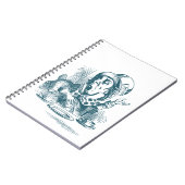 Mad Hatter Tea Party Notitieboek (Linkerzijde)