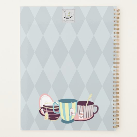 Mad Hatter Tea Party   Planner (Achterkant)