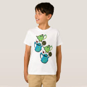 Mad hatter tea party t-shirt (Voorkant volledig)