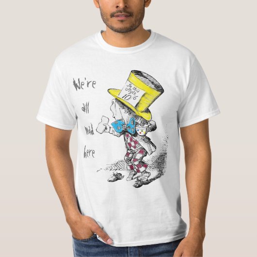 Mad Hatter Tea Party T-Shirt (Voorkant)