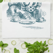 Mad Hatter Tea Party Theedoek (Gevouwen)