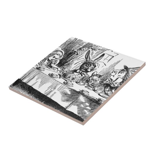 Mad Hatter Tegeltje (Zijkant)