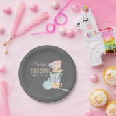 Mad Hatter Vrijgezellenfeest Papieren Bordje (Feest)