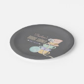 Mad Hatter Vrijgezellenfeest Papieren Bordje (Gekanteld)