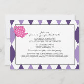 Mad Hatter Vrijgezellenfeest Tea Party Invitation Kaart (Achterkant)