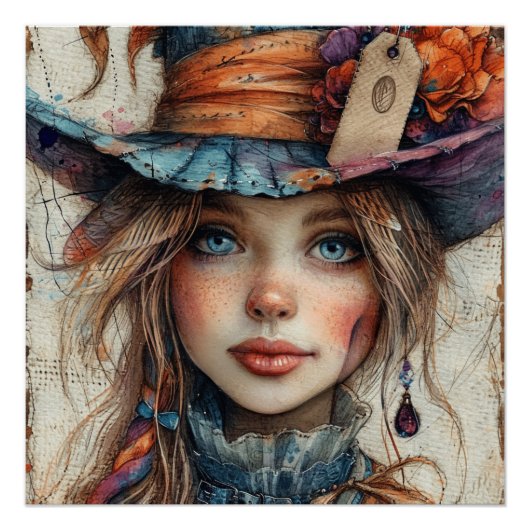 Mad Hatter: Whacky Wonderland-draaikolk Perfect Poster (Voorkant)