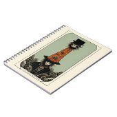 Mad Hatter  Whimsical Tarot Geïnspireerd Notitieboek (Linkerzijde)