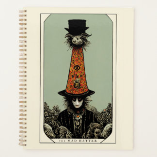 Mad Hatter Whimsical Tarot Geïnspireerd Planner