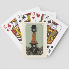 Mad Hatter  Whimsical Tarot Geïnspireerd Pokerkaarten