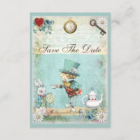 Mad Hatter Wonderland Baby shower behalve datum