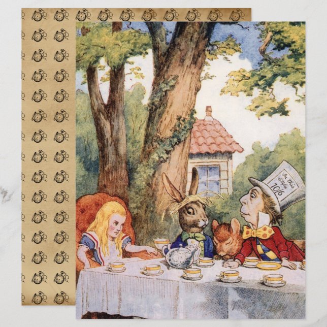 Mad Hatter: Wonderland garderobe wonderen (Voorkant / Achterkant)