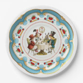 Mad Hatters Tea Party Bord - Alice in Wonderland (Voorkant)
