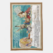 Mad Hatter's Tea Party Theedoek (Verticaal)