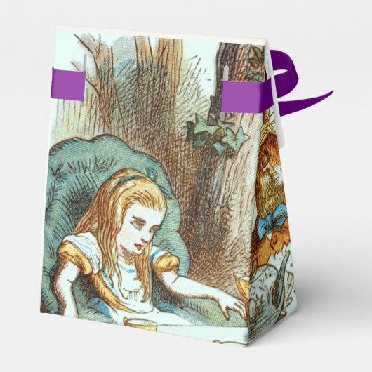 MAD HATTERS THEE PARTY-ALICE IN WONDERLAND BEDANKDOOSJES (Achterkant)