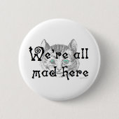 Mad hier ronde button 5,7 cm (Voorkant)