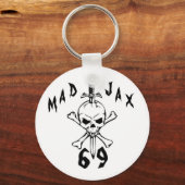 Mad Jax 69 Skull Sleutelhanger (Voorkant)