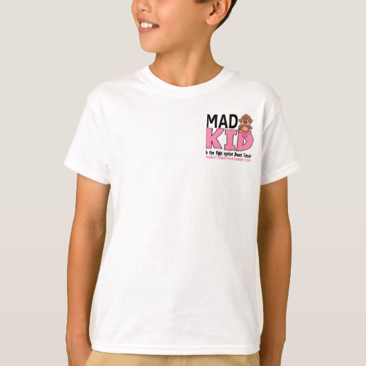 Mad Kind Breast Cancer T-shirt (Voorkant)