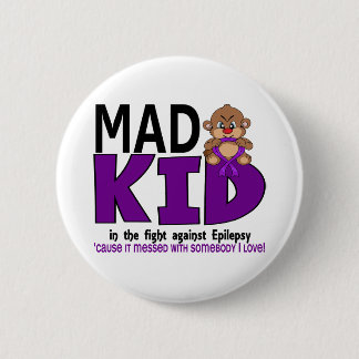 Mad Kind Epilepsy Ronde Button 5,7 Cm