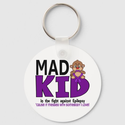 Mad Kind Epilepsy Sleutelhanger (Voorkant)