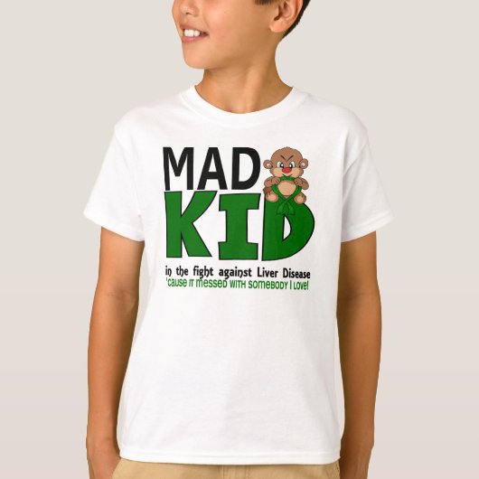 Mad Kind leverziekte T-shirt (Voorkant)