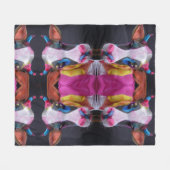 Mad Koe Fleece Deken (Voorkant (Horizontaal))