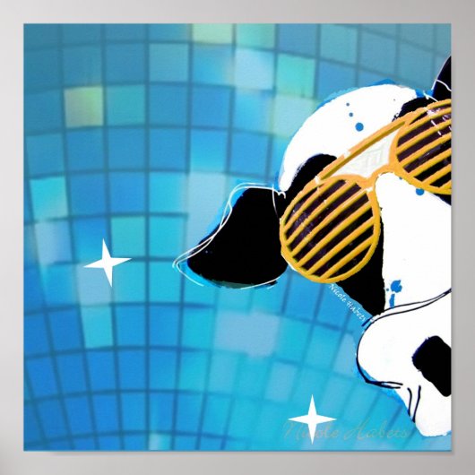 Mad koe poster (Voorkant)