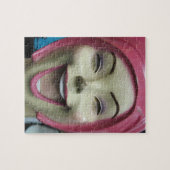 Mad Laughing Mannequin ~ Uncanny Valley Girl Legpuzzel (Horizontaal)