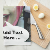 Mad Laughing Mannequin ~ Uncanny Valley Girl Theedoek (Quarter Fold)