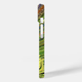 Mad Love 3 groen gestreepte Abstracte telefoonhoes Case-Mate iPhone Case (Achterkant / Links)