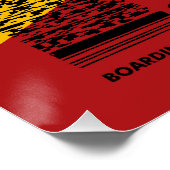 MAD Madrid Luchthaven Perfect Poster (Hoek)