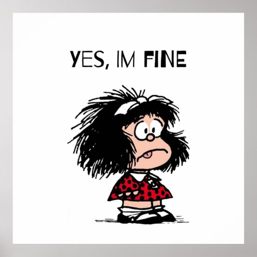 Mad Mafalda Poster (Voorkant)