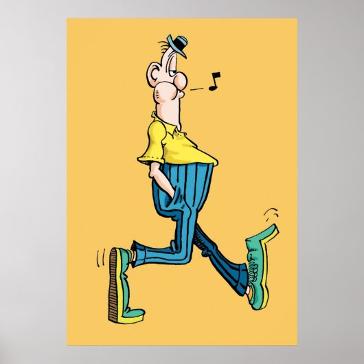 Mad Magazine Don Martin Shirt Sticker Mask Poster (Voorkant)