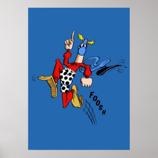 Mad Magazine Kapitein Klutz Shirt Sticker Masker Poster