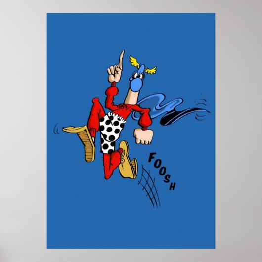 Mad Magazine Kapitein Klutz Shirt Sticker Masker Poster (Voorkant)