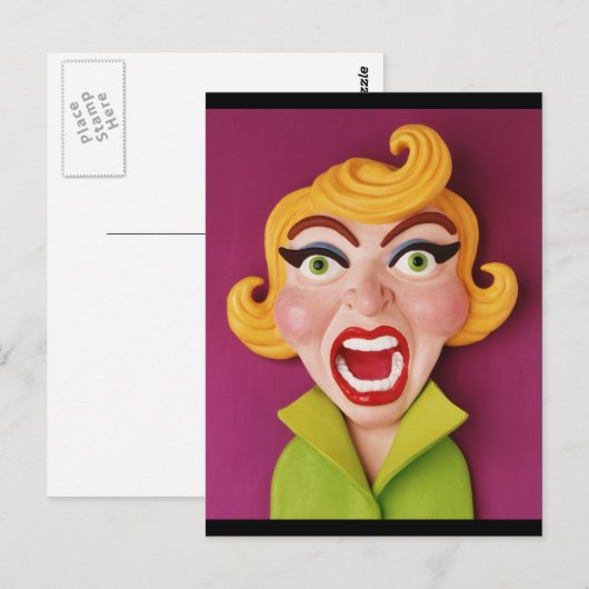 Mad Mam Briefkaart (Voorkant / Achterkant)