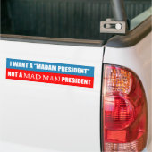 Mad Man bumper sticker (Op Truck)