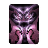 Mad Man Eating Mantis in Paars Magneet (Verticaal)