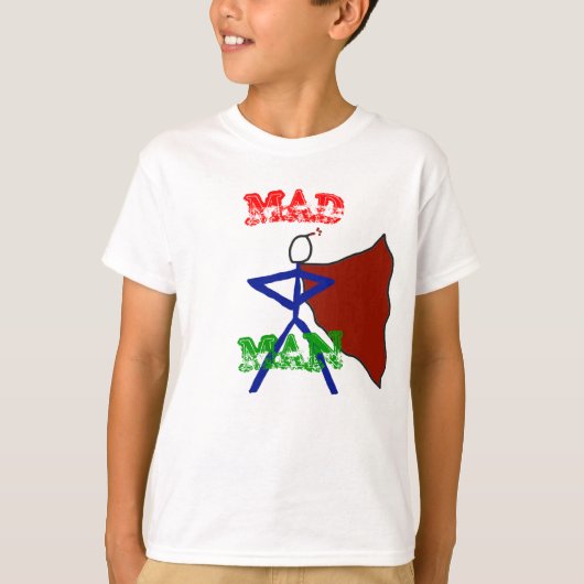 Mad Man is MAD T-shirt (Voorkant)