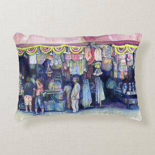 Mad Man on Market and Main, Singapore Decoratief Kussen