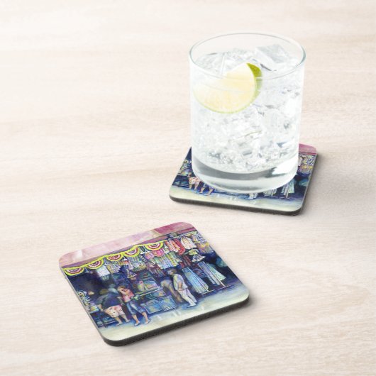 Mad Man on Market and Main, Singapore Drankjes Onderzetter (Rechterzijde)