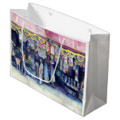 Mad Man on Market and Main, Singapore Groot Cadeauzakje (Voorkant Gekanteld)