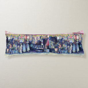 Mad Man on Market and Main, Singapore Lichaamskussen