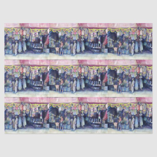 Mad Man on Market and Main, Singapore Tissuepapier (Voorkant)