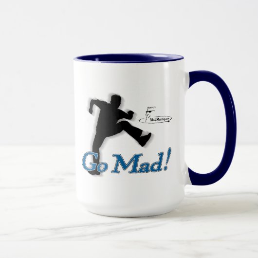 Mad Marty "Ga Mad!" KoffieMok Mok (Rechts)