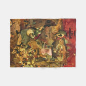 Mad Meg door Hieronymus Bosch Fleece Deken (Voorkant (Horizontaal))