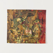 Mad Meg door Hieronymus Bosch Wandkleed (Voorkant (horizontaal))